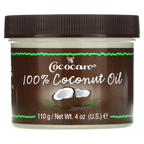 Cococare, 100% Кокосовое масло, 4 унции (110 г) #1