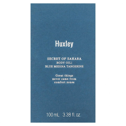 Huxley, Secret of Sahara Body Oil, мандарин с голубой мединой, 100 мл (3,38 жидк. Унции) #1