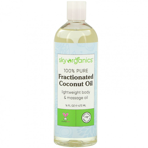 Sky Organics, 100% чистое фракционированное кокосовое масло, 473 мл (16 жидких. унций) #1