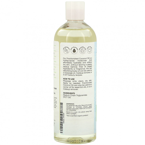 Sky Organics, 100% чистое фракционированное кокосовое масло, 473 мл (16 жидких. унций) #1