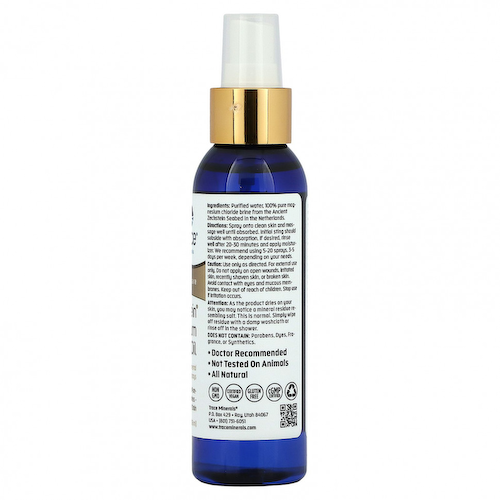 Trace Minerals ®, TM Skincare, Zechstein, магниевое масло, 118 мл (4 жидк. унции) #1