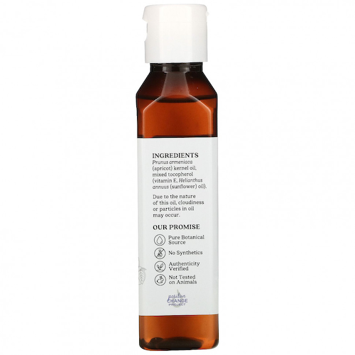 Aura Cacia, Skin Care Oil, Rejuvenating Apricot Kernel, 4 fl oz (118 ml) #1
