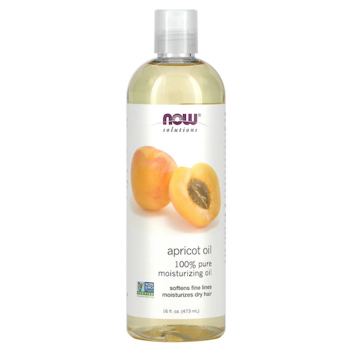 NOW Foods, Solutions, Apricot Oil, 16 жидких унций (473 мл) #1