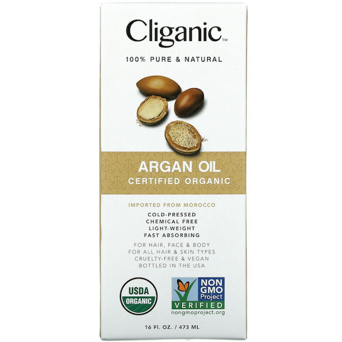 Cliganic, Органическое аргановое масло, 473 мл (16 жидк. Унций) #1