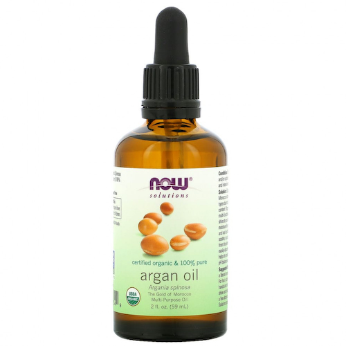 NOW Foods, Solutions, сертифицированное на 100% чистое органическое аргановое масло, 59 мл (2 жидк. унции) #1