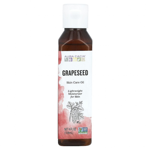 Aura Cacia, Масло для ухода за кожей, виноградные косточки, 118 мл (4 жидк. Унции) #1