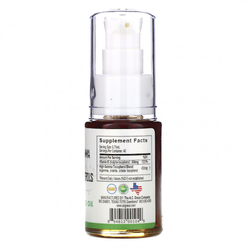 A.C. Grace Company, Unique E, натуральное масло с витамином Е, 1 жидк. унция #1