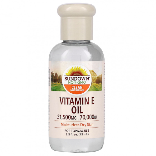 Sundown Naturals, витамин E в виде масла, 31 500 мг (70 000 МЕ), 75 мл (2,5 жидк. унции) #1