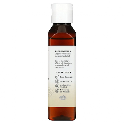 Aura Cacia, Масло жожоба для ухода за кожей, 4 жидких унций ( 118 мл ) #1