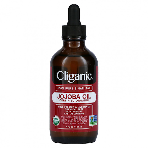 Cliganic, на 100% чистое и натуральное масло жожоба, 120 мл (4 жидк. унции) #1