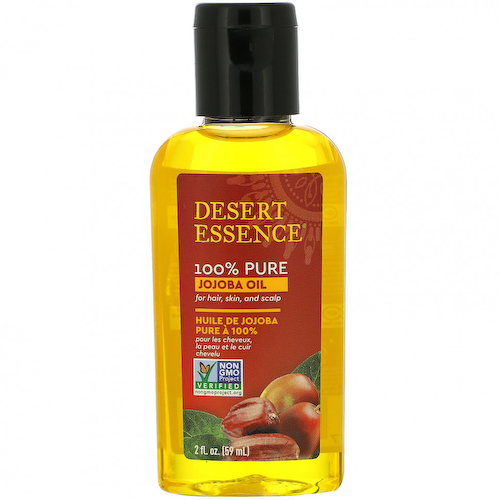 Desert Essence, 100% чистое масло жожоба, для волос, кожи и кожи головы, 59 мл (2 жидк. Унции) #1