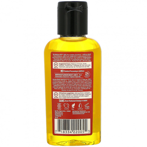 Desert Essence, 100% чистое масло жожоба, для волос, кожи и кожи головы, 59 мл (2 жидк. Унции) #1