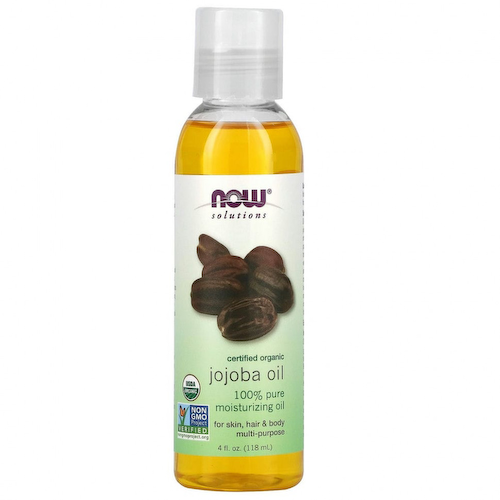 NOW Foods, Solutions, сертифицированное органическое масло жожоба, 118 мл (4 жидк. унции) #1