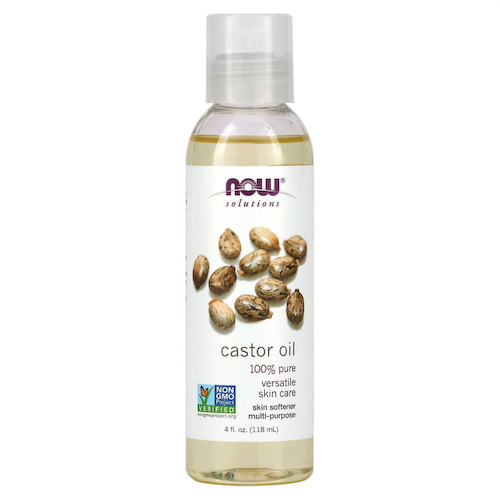 NOW Foods, Solutions, Касторовое Масло, 4 жидких унции (118 мл) #1