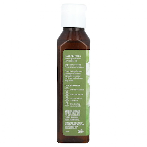 Aura Cacia, Skin Care Oil, Comforting Avocado, 4 fl oz (118 ml) #1