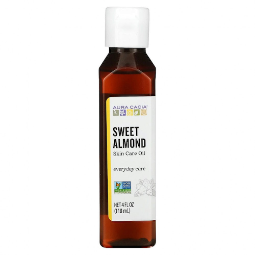 Aura Cacia, масло для тела, сладкий миндаль, 118 мл (4 жидк. унции) #1