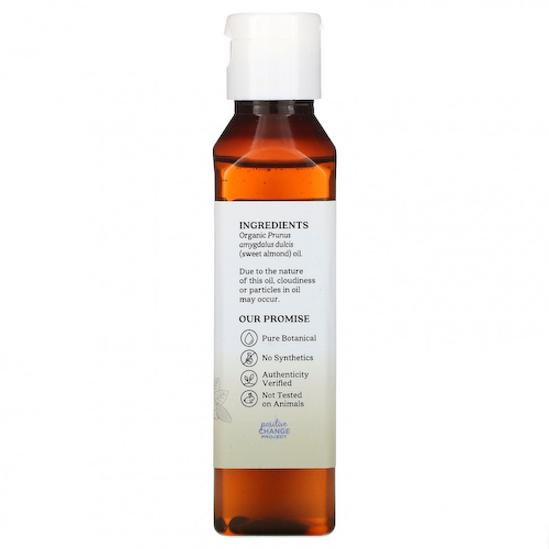 Aura Cacia, Organic, масло для ухода за кожей, сладкий миндаль, 118 мл (4 жидк. Унции) #1