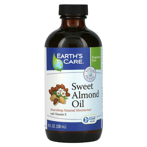 Earth's Care, Масло сладкого миндаля, 8 жидких унций (236 мл) #1
