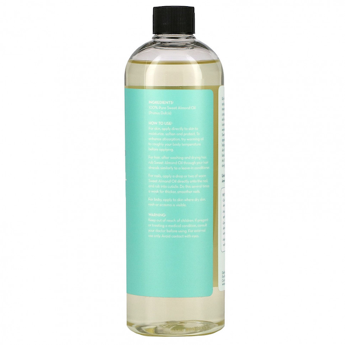 Pure Body Naturals, Масло сладкого миндаля, 473 мл (16 жидк. Унций) #1