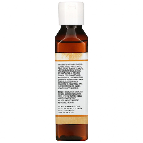 Aura Cacia, масло для тела с ароматерапевтическим эффектом, расслабляющее, с ароматом сладкого апельсина, 118 мл (4 жидк. унции) #1