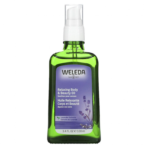 Weleda, Расслабляющее масло для тела и красоты, Экстракты лаванды, 3.4 ж. унц.(100 мл) #1