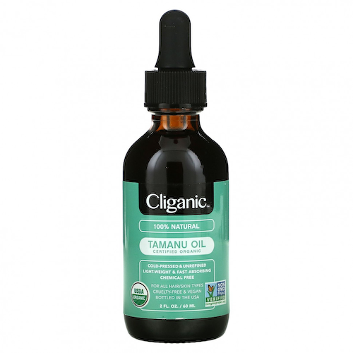 Cliganic, 100% чистое и натуральное масло, таману, 60 мл (2 жидк. Унции) #1