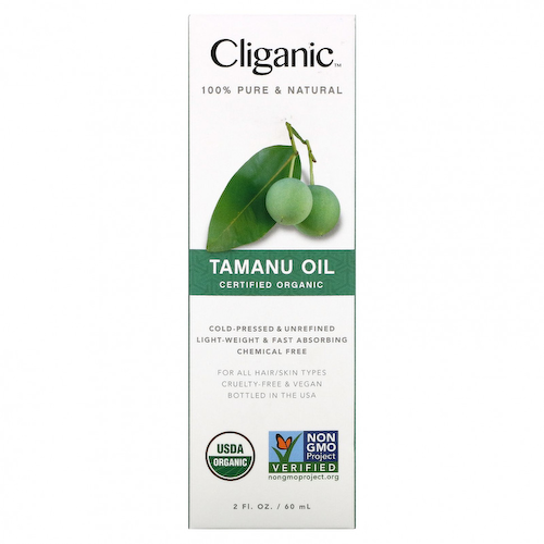 Cliganic, 100% чистое и натуральное масло, таману, 60 мл (2 жидк. Унции) #1