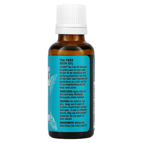 Jason Natural, Skin Oil, масло для лица, чайное дерево, 30 мл (1 жидк. унция) #1