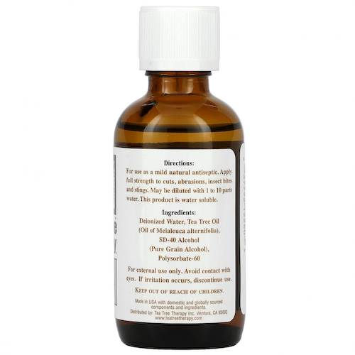 Tea Tree Therapy, Масло чайного дерева, 2 жидких унции (60 мл) #1