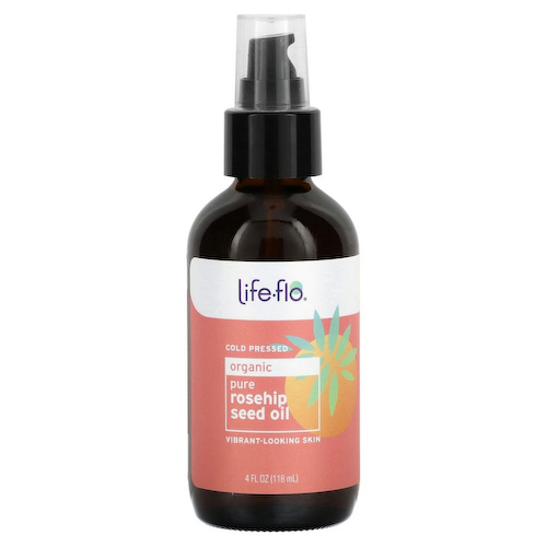 Life-flo, Чистое масло из семян шиповника, уход за кожей, 118 мл (4 жидких унции) #1
