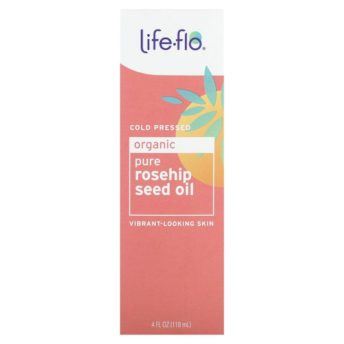 Life-flo, Чистое масло из семян шиповника, уход за кожей, 118 мл (4 жидких унции) #1