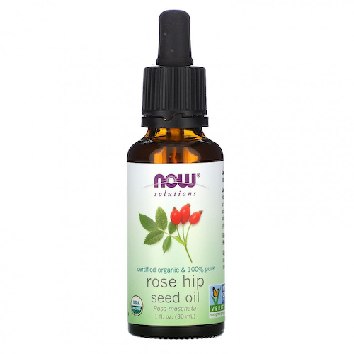 NOW Foods, Solutions, сертифицированное органическое масло семян шиповника, 30 мл (1 жидкая унция) #1