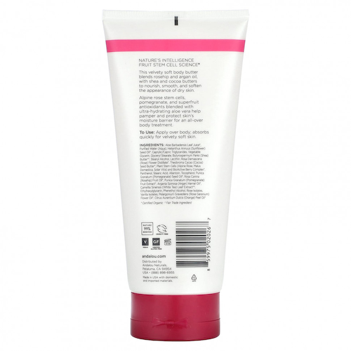 Andalou Naturals, Масло для тела, Velvet Soft, 1000 роз, 236 мл (8 жидк. Унций) #1