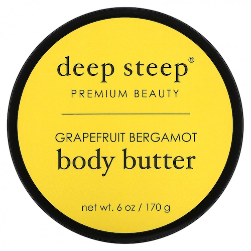 Deep Steep, Масло для тела, грейпфрут и бергамот, 170 г (6 унций) #1