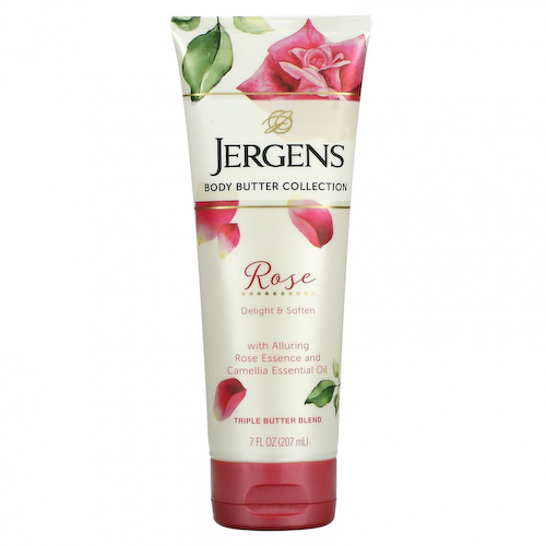 Jergens, Масло для тела, роза, 207 мл (7 жидк. Унций) #1