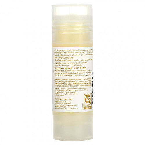 SheaMoisture, Body Butter Stick, сырое масло ши, 43 г (1,5 унции) #1