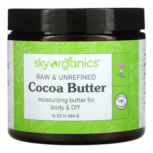 Sky Organics, необработанное и нерафинированное масло какао, 454 г (16 унций) #1