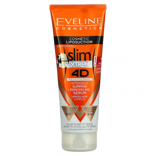 Eveline Cosmetics, Slim Extreme 4D, профессиональная сыворотка для интенсивного восстановления и ремоделирования, 250 мл (8,8 жидк. Унции) #1