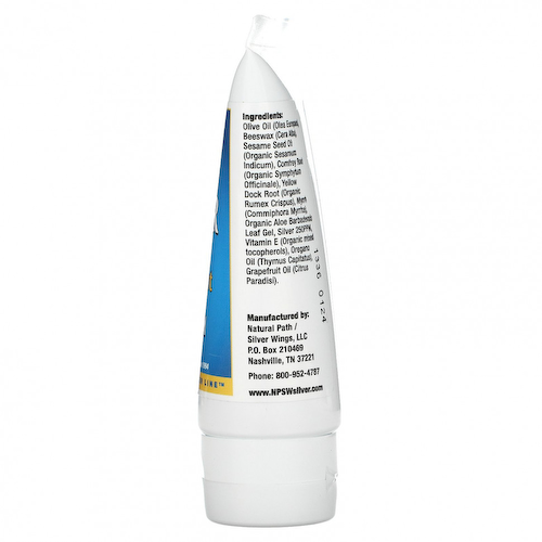 Natural Path Silver Wings, Травяная мазь с серебром, 250 PPM, 1,5 унции #1