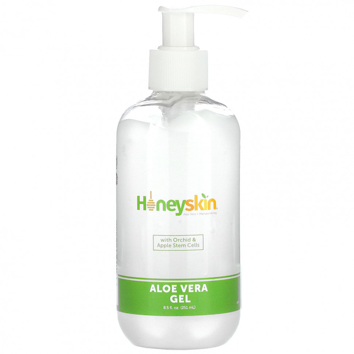 Honeyskin, Гель алоэ вера, 8,5 жидких унций (251 мл) #1