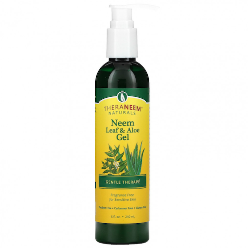 Organix South, TheraNeem Naturals, гель из листьев нима и алоэ, для нежного ухода, без запаха, 240 мл (8 жидк. унций) #1