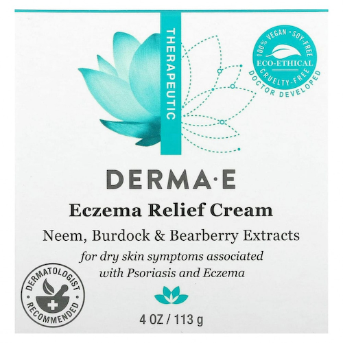 Derma E, крем от экземы,113 г (4 унции) #1