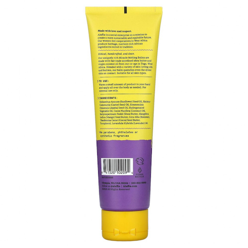 Alaffia, Miracle Melting Balm, дикая лаванда, 118 мл (4 жидк. Унции) #1