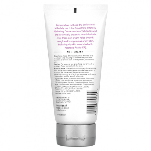 AmLactin, Ultra Smoothing, разглаживающий крем, для огрубевшей и сухой кожи, 140 г (4,9 унции) #1