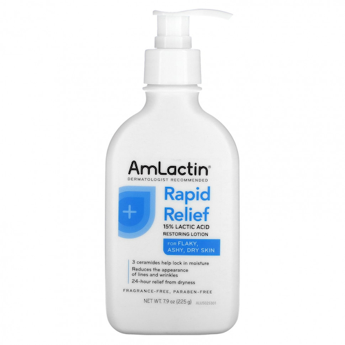AmLactin, Восстанавливающий лосьон для быстрого облегчения состояния, без отдушек, 225 г (7,9 унции) #1