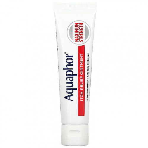 Aquaphor, Мазь для снятия зуда, максимальная сила, без отдушек, 1 унция (28 г) #1