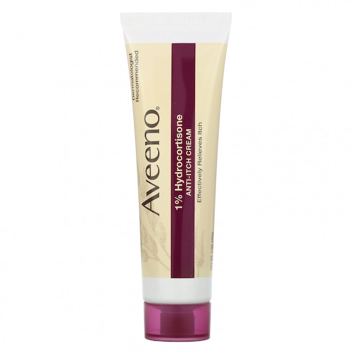 Aveeno, Active Naturals, 1 % гидрокортизон, крем против зуда, 28 г (1 унция) #1