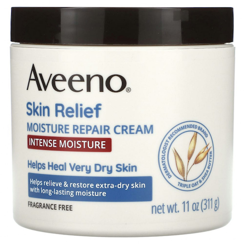 Aveeno, Active Naturals, восстанавливающий увлажняющий крем для кожи, без ароматов, 311 г (11 унций) #1