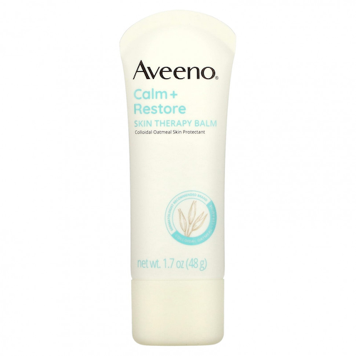Aveeno, Calm + Restore, бальзам для ухода за кожей, без отдушек, 48 г (1,7 унции) #1