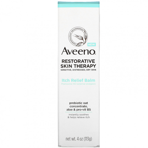 Aveeno, Restorative Skin Therapy, бальзам для снятия зуда, 113 г (4 унции) #1
